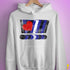 Distressed Leather Pride Exclamation Points Hoodie